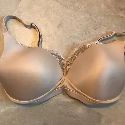 Marks And Spencer Nursing Bra 34d Nude Padded Non Wired Ladies Lingerie  • £3.50