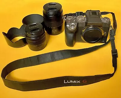 Panasonic Lumix DMC-G7 Kit 14-42mm + 45-150mm Lens • £339.99