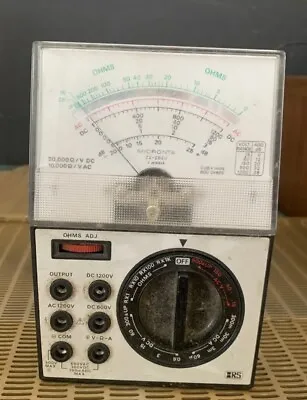 Vintage Micronta Radio Shack 22-202U Analog Multimeter 25-Range Multitester • $18.99