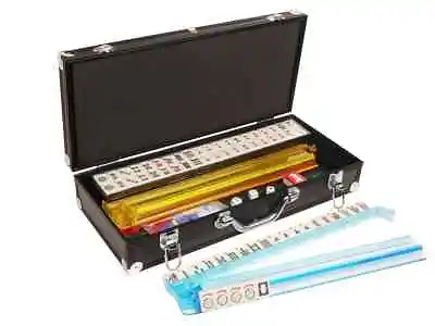 Free Shipping! Open Box!  American Mahjong - Modern Pushers - Black Aluminum Set • $99