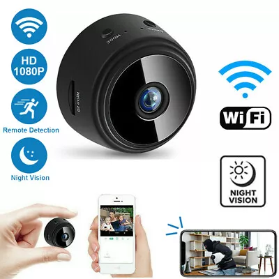 £9.99 • Buy WIFI Wireless Mini Camera Night Vision HD Hidden Home Security Indoor Outdoor UK