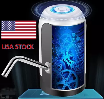 Water Bottle Pump Automatic Universal Electric Switch 5 Gallon USB Jug Dispenser • $7.79