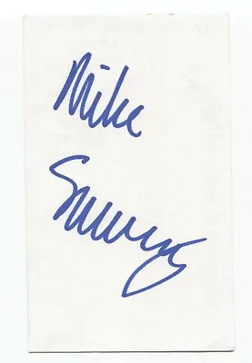 Mike Sweeney Signed 3x5 Index Card Autograph Signature Comedian Writer Conan • $45