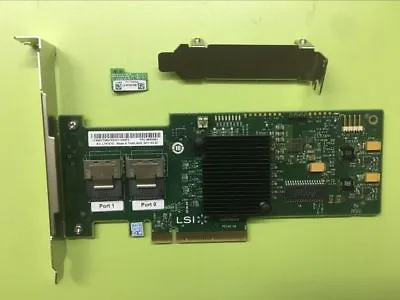 IBM M1015 SAS/SATA PCI-e RAID Controller LSI SAS9220-8i+46M0864 KEY RAID 5 • $22.88