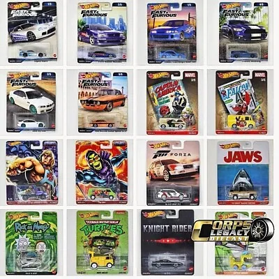 Hot Wheels Premium Car Culture Real Riders 1:64 - You Pick - UPDATED 2.22.2024 • $7.97