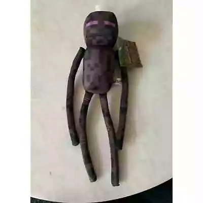 NEW Minecraft Enderman Plush Toy Factory Stuffed 14  Doll Black Figure Mojang • $10.45