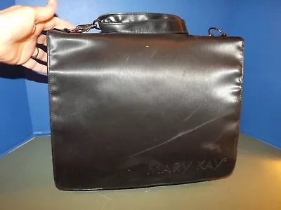 Mary Kay Black Travel Briefcase Consultant Bag Adj Strap W/500+ Samples • $34