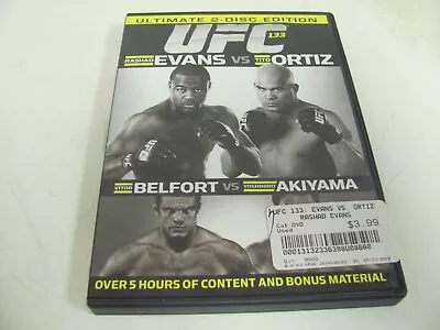 UFC 133: Evans Vs. Ortiz (DVD 2011 2-Disc Set) • $4.99