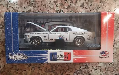 M2 Machines Auto-drags R02 1970 Ford Mustang 1/500 White Chase Vhtf 🔥 • $34
