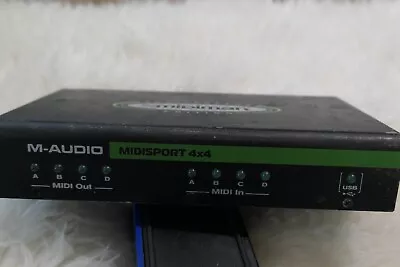 M-Audio MIDISport 4X4 Anniversary Edition 4-in/4-out MIDI Interface • $80.74