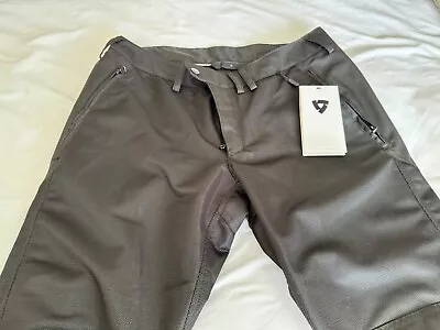 NEW Rev'It Eclipse 2 Mens Textile Motorcycle Pants Black (unworn With Tags) • $90