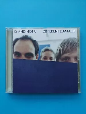 Q And Not U - Different Damage - CD On Dischord Records - Punk Funk Math Rock  • £12.99