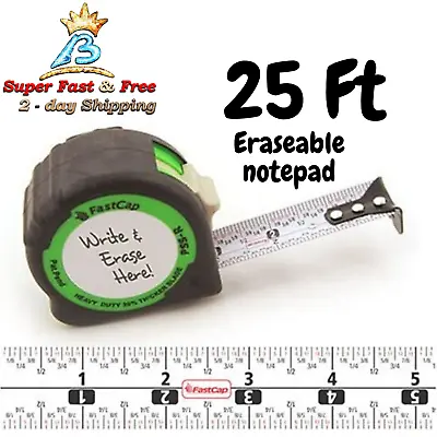 Lefty Righty Measuring Tape 25 Feet Standard Original Version Easy Read Fraction • $34.43