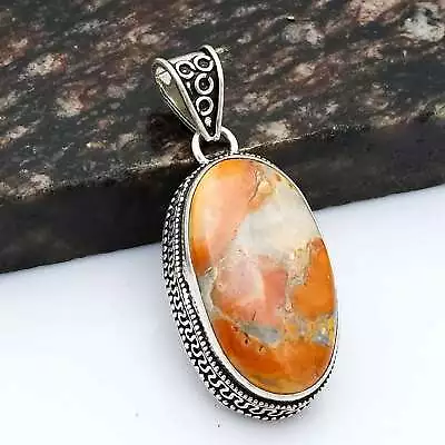 Brecciated Mookaite Handmade Antique Design Pendant Jewelry 2.2  AP-13926 • $3.99