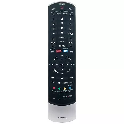 CT-90366 Replace Remote For Toshiba LED TV 40S51U 32SL415U 55SL417U 32SL415UM • $12.58