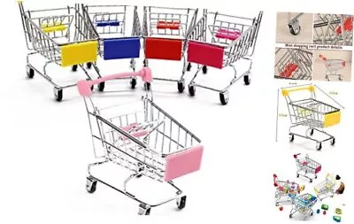 5 Pcs Mini Shopping CartMini Supermarket HandcartShopping Cart Shopping  • $24.67