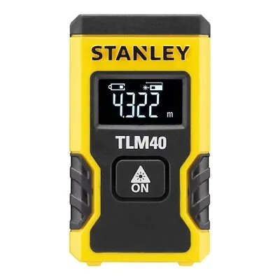 STANLEY Pocket Laser Distance Measure 12M (TLM40) STHT77666-0 • £27.99