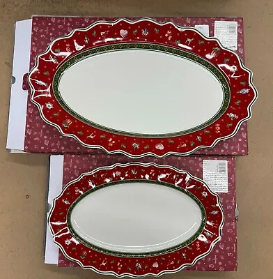 Villeroy & Boch Toy's Delight Oval Platter Large Medium *Porcelain *Christmas • $74.99