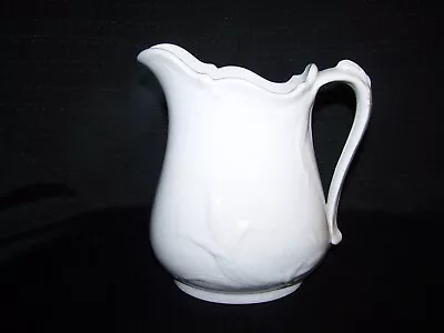 Wedgwood Antique White Ironstone Corn And Oats Milk Pitcher • $14.99