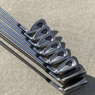 $241.17 • Buy Adams Idea A2 Hybrid Set: 3,4 HYB, 5-PW (8 Clubs) Steel/Graph Reg Mens Right