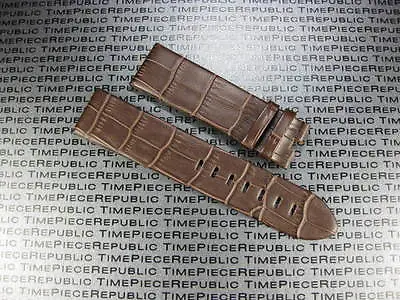 New Brown 22mm Genuine Leather Strap Timewalker Style Band For MONTBLANC  • $37.99