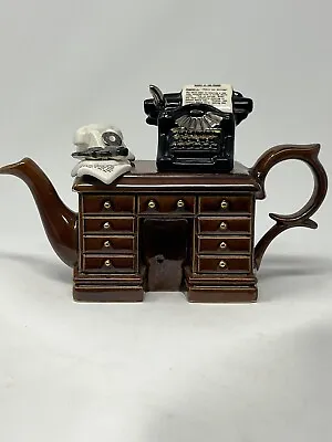 PAUL CARDEW DESIGN CRIME WRITER'S DESK Mini Teapot Made In England Vintage RARE • $74.89