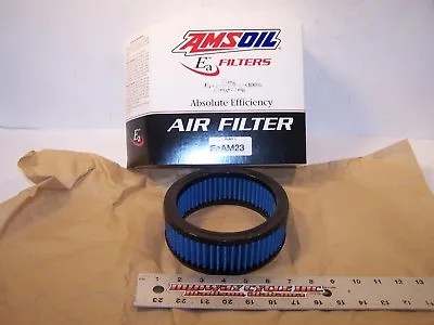 AMSOIL HARLEY HD S&S AIR FILTER EAAM23 S & S TEAR DROP HOUSING REUSEABLE Lm • $14.95