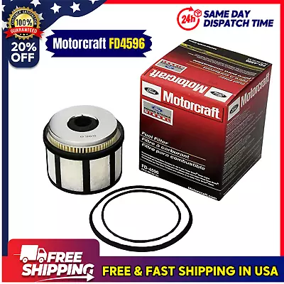 FD-4596 Genuine Fuel Filter Motorcraft Fit 1999-2007 7.3L PowerStroke Diesel • $17.56