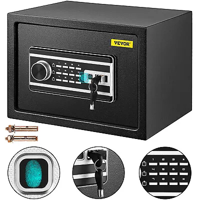 VEVOR Safe Box Lock 22L Digital Fingerprint Lock Home Office Jewelry Cash • $78.99