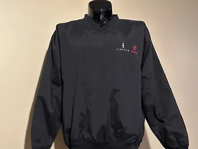 LINCOLN MERCURY Vintage Promo Pullover Large Luxury Car Ford Windbreaker Dealer • $39.99