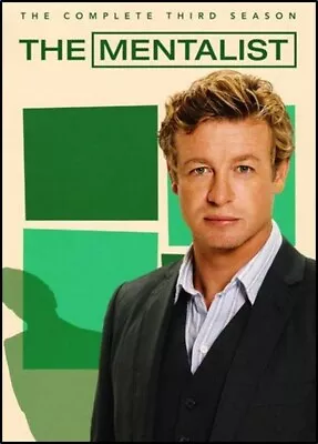 The Mentalist: Third Season Three - 24 Episodes On 5 BRAND NEW DVDs - FREE SHIP • $9.99