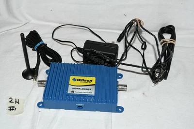$49 • Buy Wilson 811210 SIGNALBOOST Dual Band Booster Amplifier With Antenna / Plug 2h