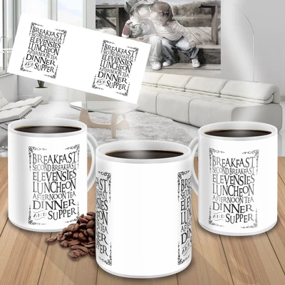 £10.99 • Buy Hobbit Breakfast Menu Mug Gift