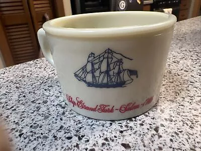 Vintage Old Spice Glass Shaving Mug • $10.25