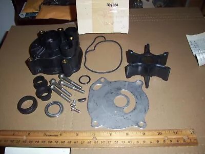 Evinrude Johnson V4 Water Pump Kit 389642 389164 439140 85 115 135hp 20  73-76 • $84.99