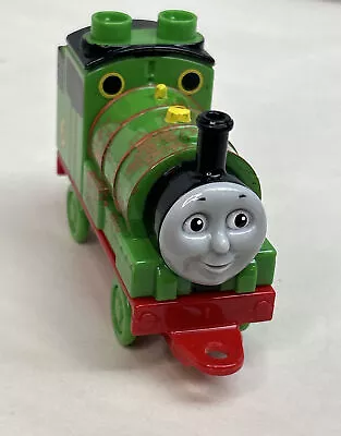 Mega Bloks Thomas & Friends Train Percy #6 Green Buildable Figure 2014 PERFECT!! • $10.99