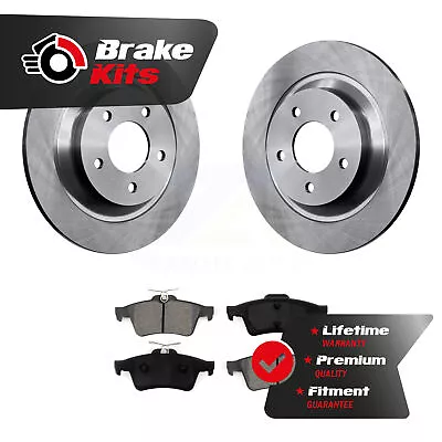 Rear Disc Brake Rotor And Semi-Metallic Pad Kit For 2006-2015 Mazda 5 From 02/06 • $73.43