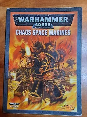 Games Workshop 40k 4th Edition Codex Chaos Space Marines Army • £4