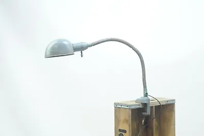 Vintage Metal Industrial Steampunk Articulating Work Light Machine Age Shop Ligh • $110