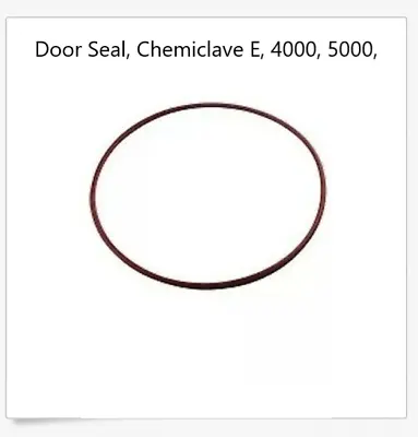 MDT Dental Door Seal Chemiclave E 4000 5000 Aquaclave 10 DCI 2109 Gasket Ring • $19.99