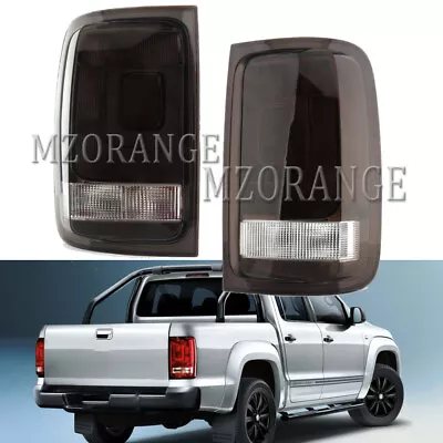 2pcs Smoked Tail Light Rear Lamps For Volkswagen Amarok 2H 2010-2021 UTE LHS+RHS • $159.77