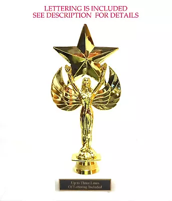 Star Victory Trophy  Achievement Award Champion  Female Star Victory • $4.95