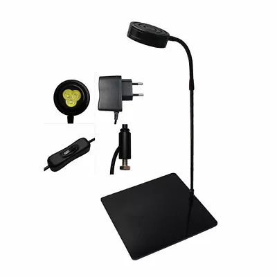 Plug In 3W 5W 7W LED Growing Lamp With Acrylic Board For Aquarium Nano Fish Tank • £16.79