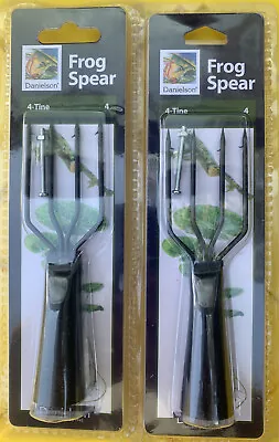 2 Packs Danielson 4 Prong 4 Tine Frog Gig Spear • $14.99