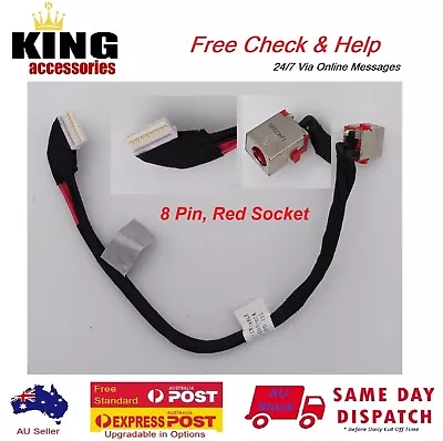 Laptop DC Jack For Acer Predator G3-571 G3-572 PH315-51 Series Notebook 8Pin Red • $26.95