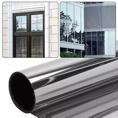 £6.58 • Buy One Way Mirror Window Film Reflective Home Privacy Solar Tint Foil Glass Sticker
