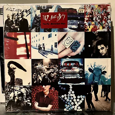 U2 Achtung Baby LP 1991 Island ORIG US UNCENSORED IN SHRINK Nude Adam W/insert • $199.99