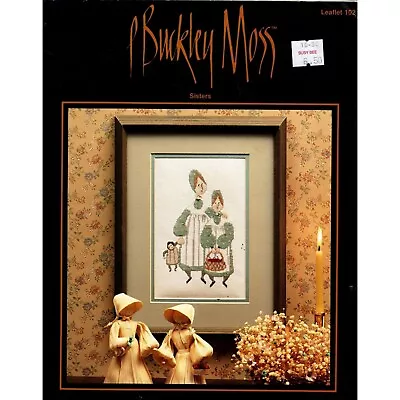 P Buckley Moss Sister Counted Cross Stitch Patterns • $7.29