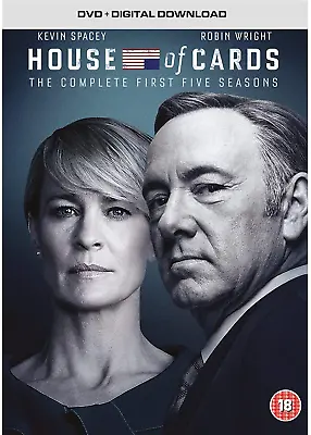 House Of Cards - Season 1-5 [DVD] [2017] • £10.16