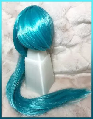 BJD 1/3 Balljointed Doll Super Dollfie Dream SD DD Teal Blue Long Miku Color 8/9 • $34.95